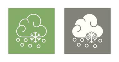 Snow Fall Vector Icon