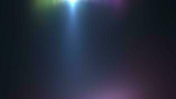 abstrato Rosa azul ótico flare luz vazamento fundo video