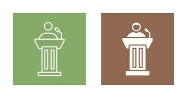 Podium Vector Icon