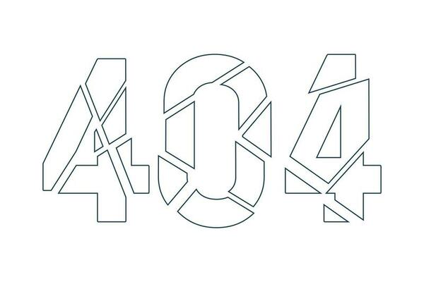 Cracked ice black white error 404 flash message. Ice shards. Crystal shattering. Monochrome empty state ui design. Page not found popup cartoon image. Vector flat outline illustration concept