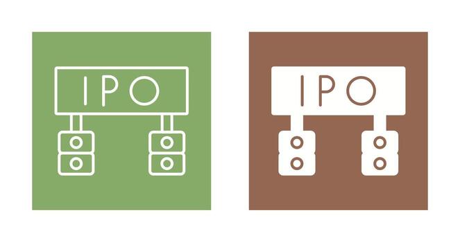 icono de vector de ipo