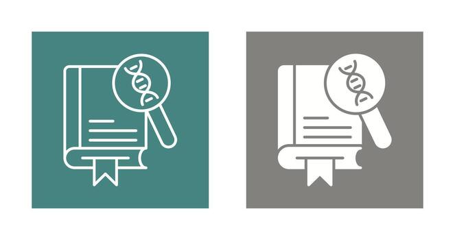 icono de vector de genética