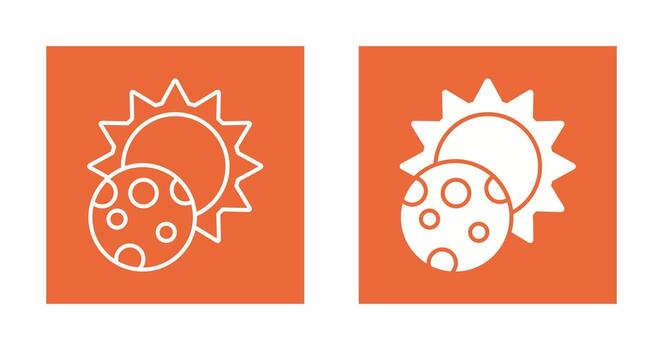 Eclipse Vector Icon