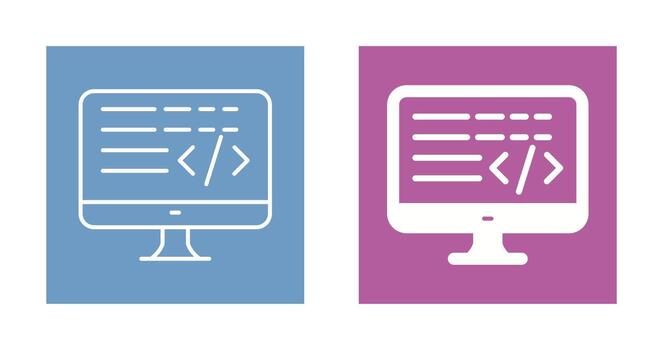 Coding Vector Icon