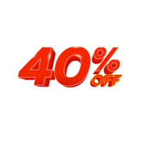 Percent discount sale png