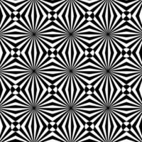 Abstract black and white pattern design vector