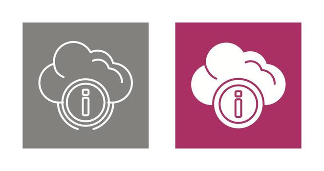 Cloud Computing Vector Icon