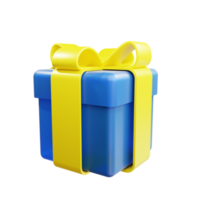 3D Gift Icon Object png