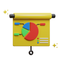 3d Präsentation Symbol Illustration png