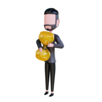 3D Icon Businessman png