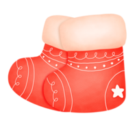 chaussettes, Noël chaussettes ,dessin animé png