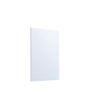 whiteboard stand on transparent background, poster board stand, canvas stand, display stand, Easel stand with canvas png