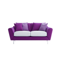 moderno e à moda sofá, casa interior mobília, à moda sofá mobília isolado png