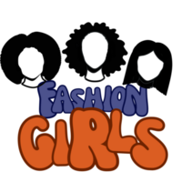 faceless women with fashion girls lettering inscription png