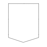 signet , poche, bouclier, organigramme illustration, blanc bannière clipart, enregistrer icône illustration, formes et lignes, artistique éléments, Créatif graphique, abstrait formes, géométrique motifs png