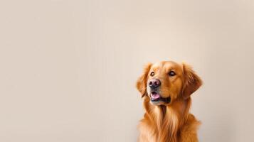 A photograph of an animal standing infront of a white color background, generative ai photo