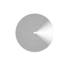 Halftone Circle Dots vector