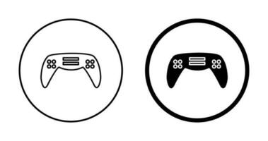 icono de vector de consola de juegos único