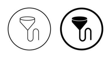 Unique Beer Bong Vector Icon