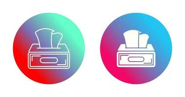 Tissue Box Vector Icon