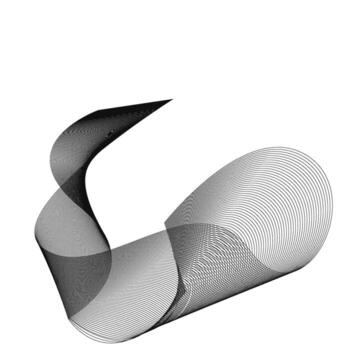 Abstract Wave Line Element vector