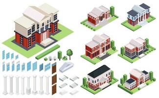 Classic Architecture Constructor Set vector