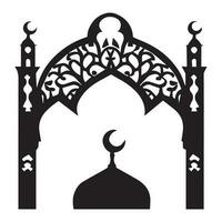 Islamic Vector Ornament Vector Illustration, Islamic silhouette