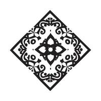 islámico ornamento vector icono, islam vector diseño