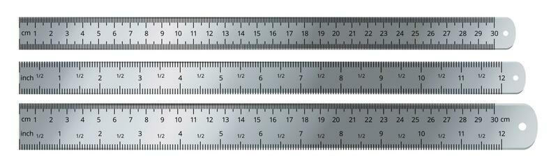 all stationery rulers for office works the long ruler with many sizes  15,20,30,40 and 50cm 27493085 Vector Art at Vecteezy