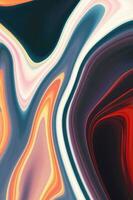 colorful abstract luxury spiral texture and liquid acrylic pattern paint on background. Free Photos