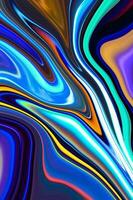 colorful abstract luxury spiral texture and liquid acrylic pattern paint on background. Free Photos