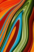 colorful abstract luxury spiral texture and liquid acrylic pattern paint on background. Free Photos