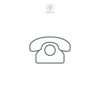 Phone icon. A sleek and recognizable vector illustration of a phone, symbolizing communication, calls, and mobile devices.