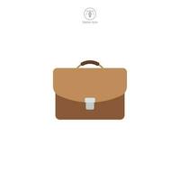 Briefcase icon. A professional and sleek vector illustration of a briefcase, representing business, professionalism, and organization.