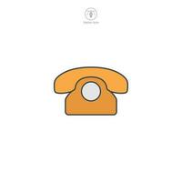 Phone icon. A sleek and recognizable vector illustration of a phone, symbolizing communication, calls, and mobile devices.