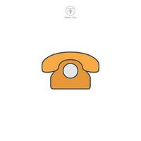 Phone icon. A sleek and recognizable vector illustration of a phone, symbolizing communication, calls, and mobile devices.