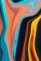 colorful abstract luxury spiral texture and liquid acrylic pattern paint on background. Free Photos