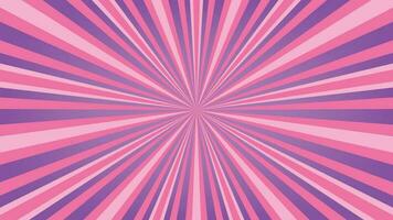 abstract pink sunburst pattern background for modern graphic design element. shining ray cartoon with colorful for website banner wallpaper and poster card decoration vector
