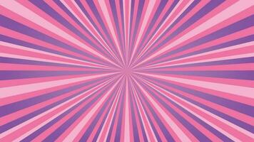 abstract pink sunburst pattern background for modern graphic design element. shining ray cartoon with colorful for website banner wallpaper and poster card decoration vector