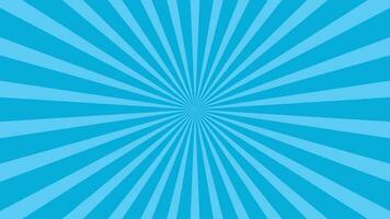 abstract blue sunburst pattern background for modern graphic design element. shining ray cartoon with colorful for website banner wallpaper and poster card decoration vector