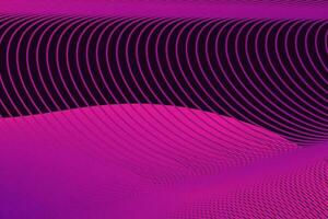 wave background line with color pik and purple. vector