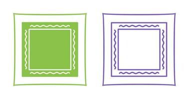 Unique Frame Vector Icon