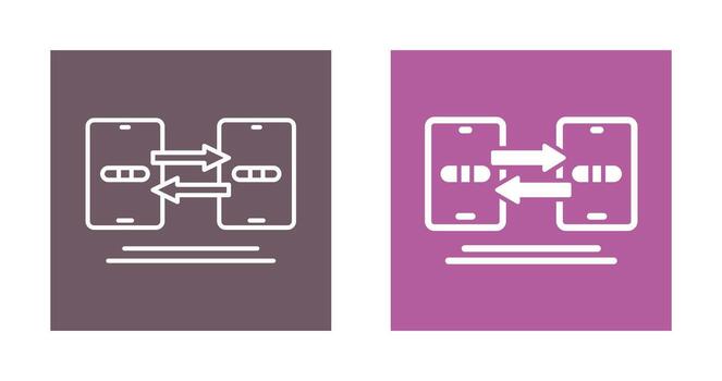 Data Synchronization Vector Icon