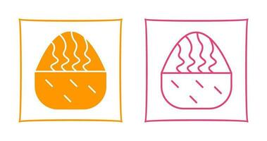 Cream Muffin Vector Icon