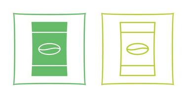Coffee Packets Vector Icon