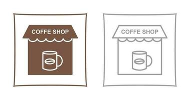 Coffee Shop Vector Icon