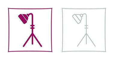 Unique Light Stand Vector Icon