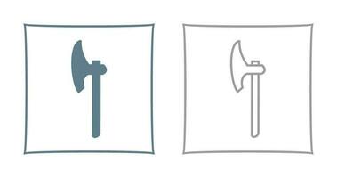 Unique Axe Vector Icon