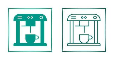 Unique Coffee Machine Vector Icon