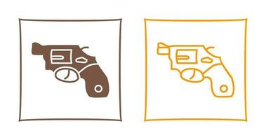 Unique Revolver Vector Icon